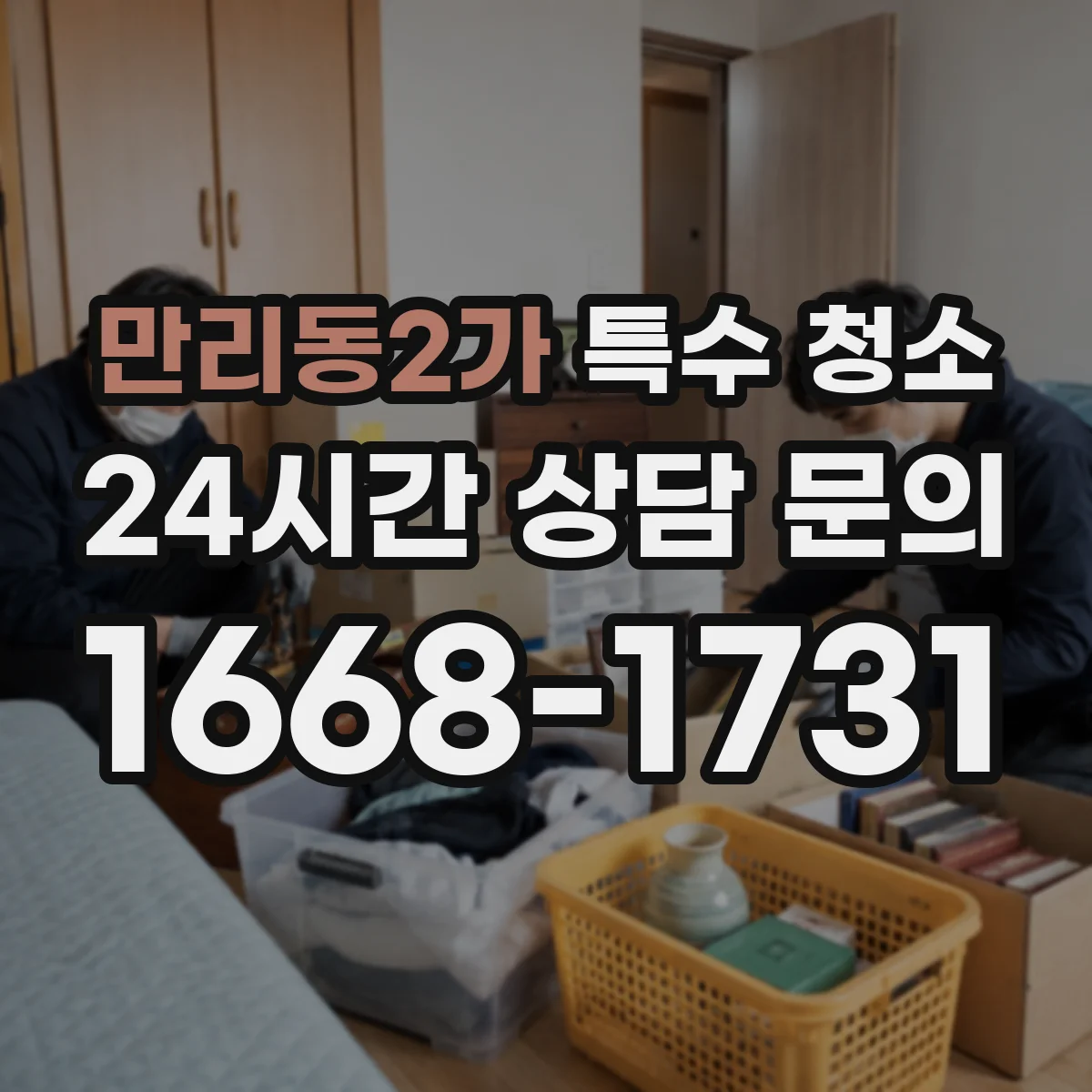 만리동2가 특수 청소