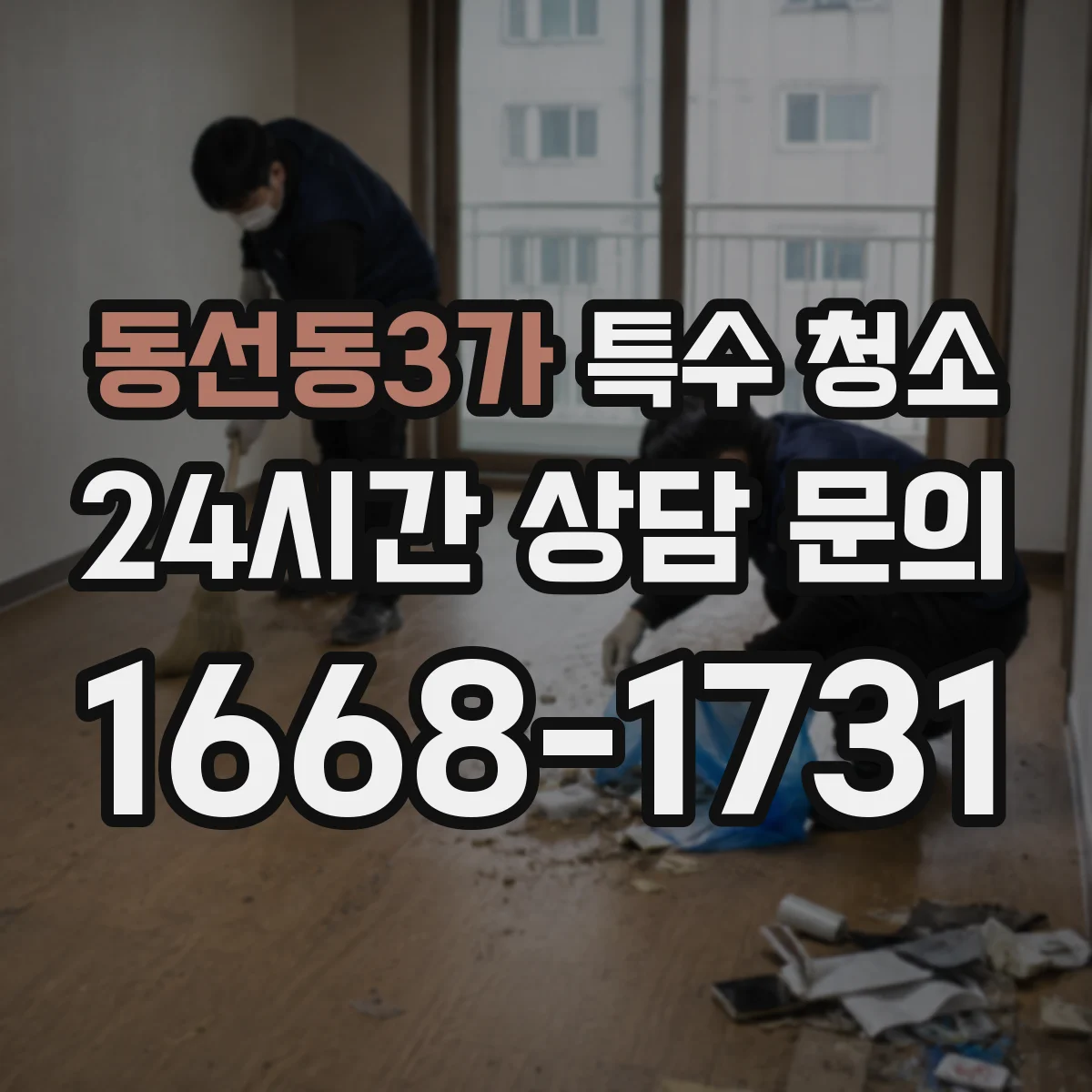 동선동3가 특수 청소