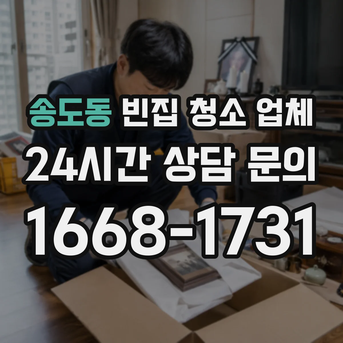 송도동 빈집 청소 업체