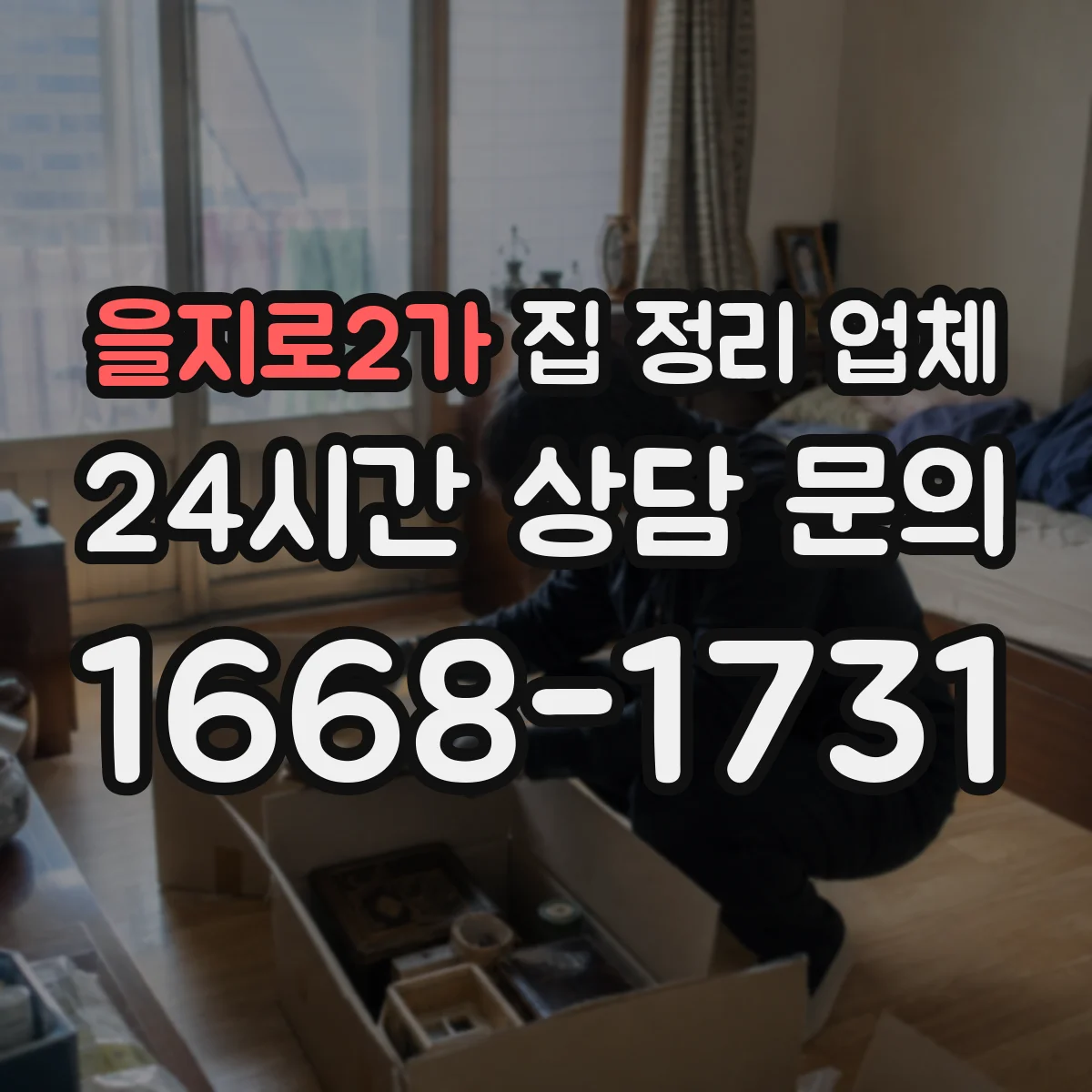 을지로2가 집 정리 업체
