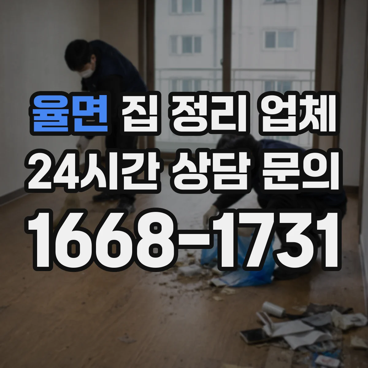 율면 집 정리 업체