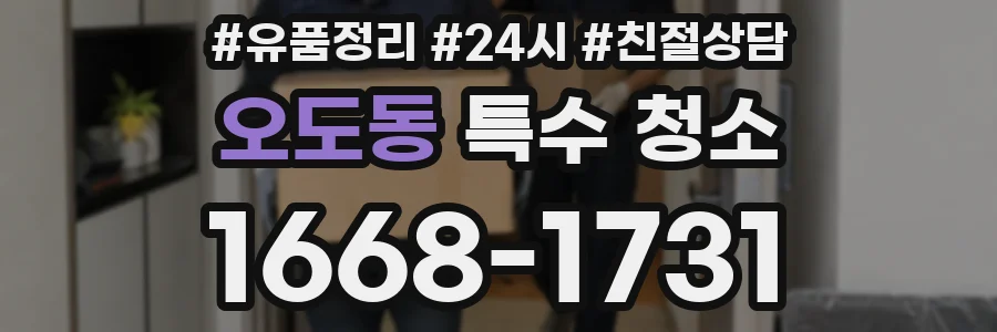 오도동 특수 청소
