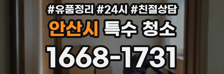 안산시 특수 청소