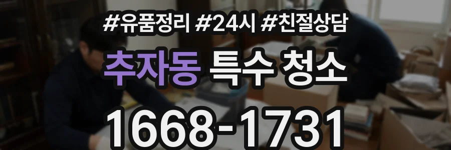 추자동 특수 청소
