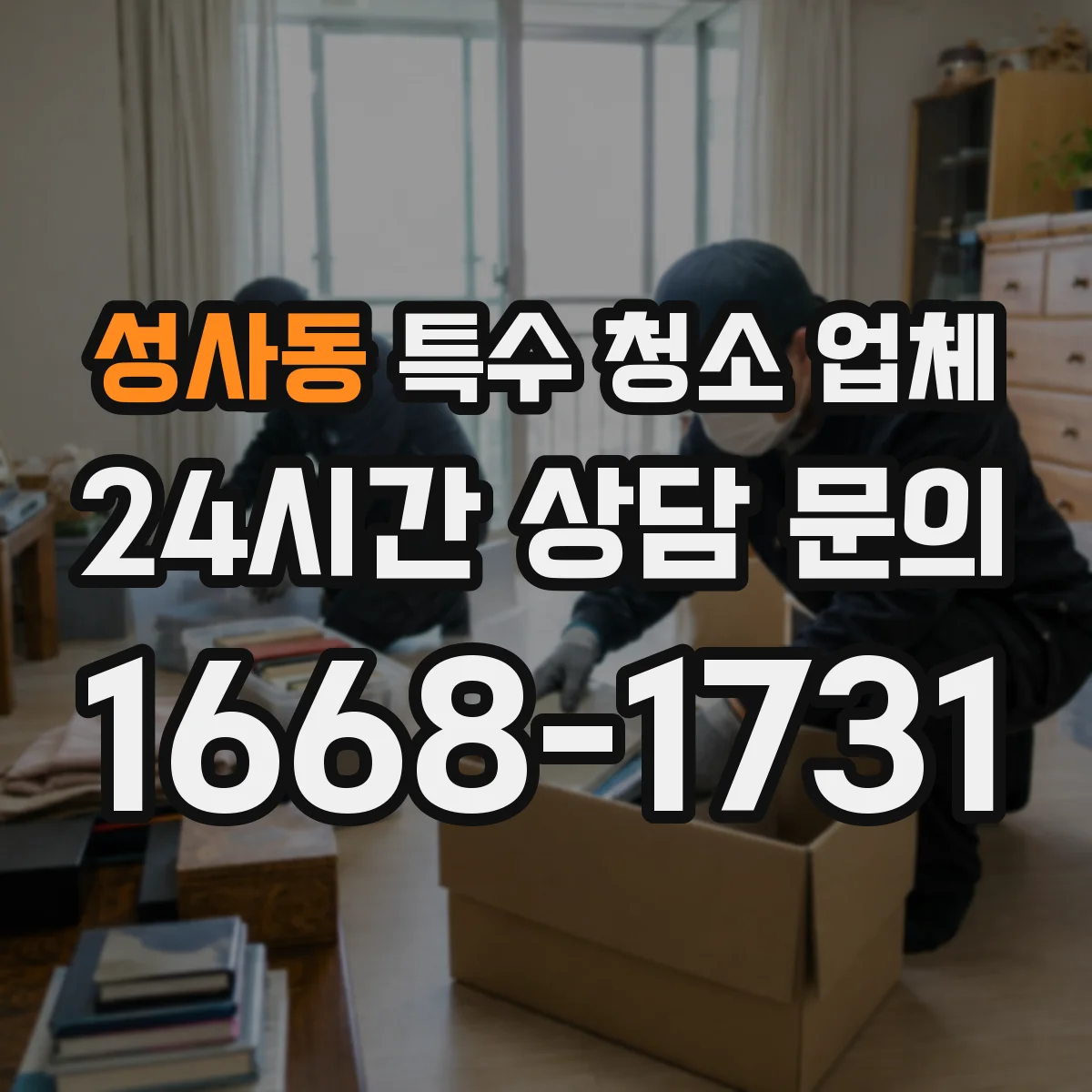 성사동 특수 청소 업체