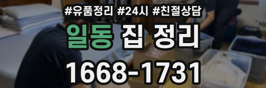 일동 집 정리