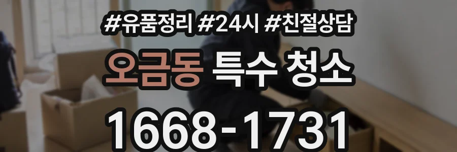 오금동 특수 청소