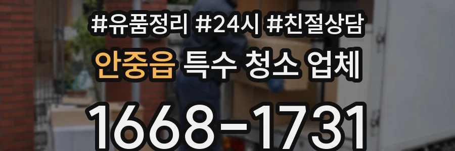 안중읍 특수 청소 업체