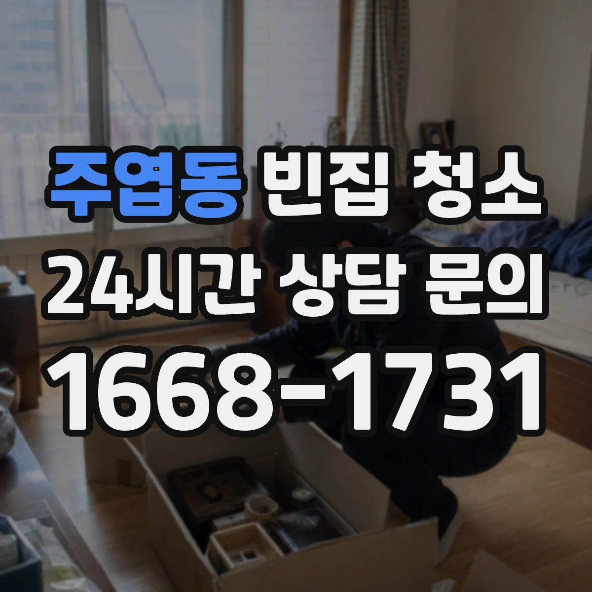 주엽동 빈집 청소