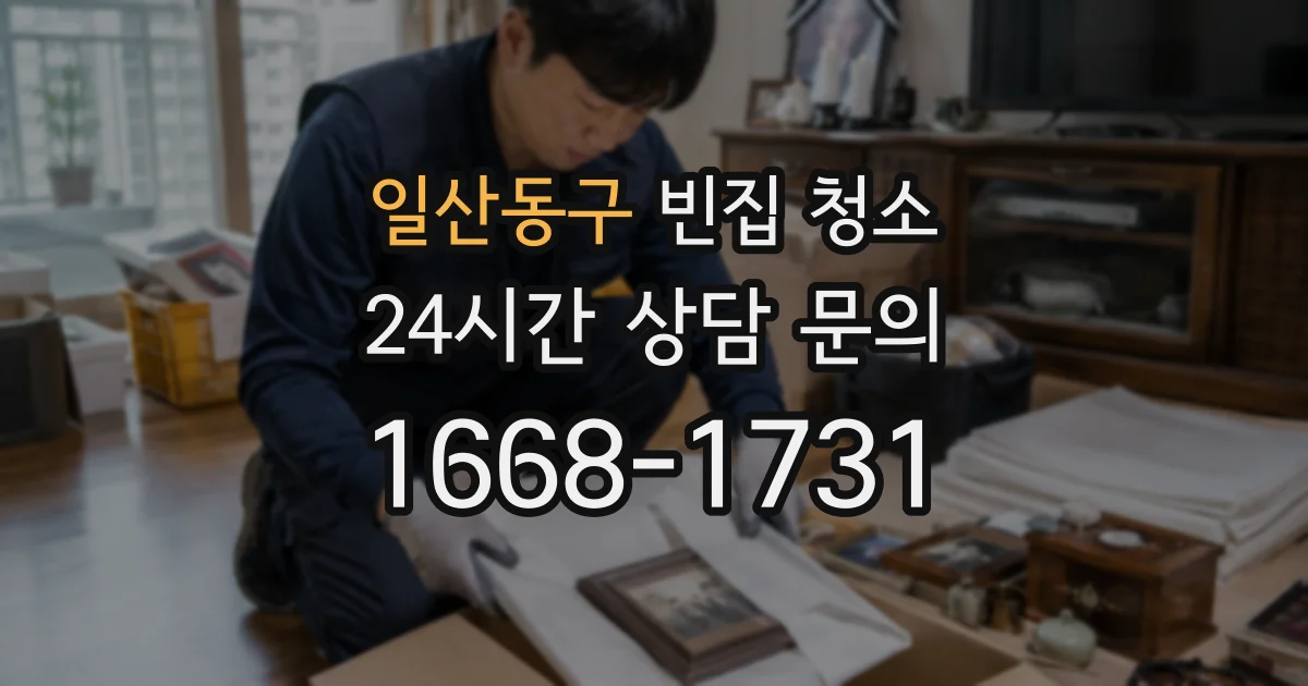 일산동구 빈집 청소