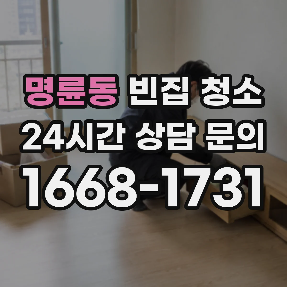 명륜동 빈집 청소