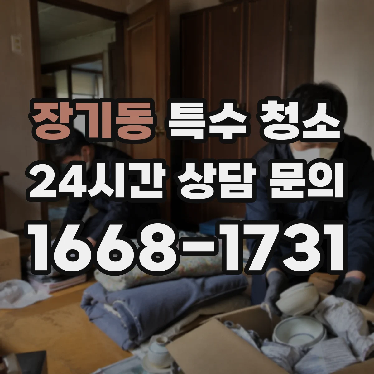 장기동 특수 청소