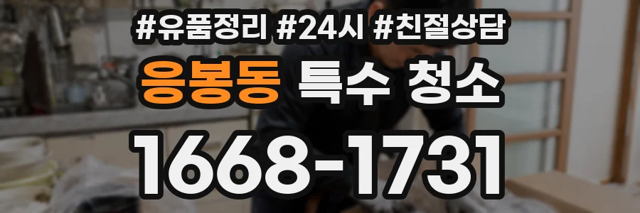 응봉동 특수 청소