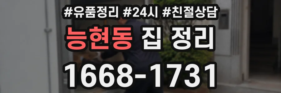 능현동 집 정리