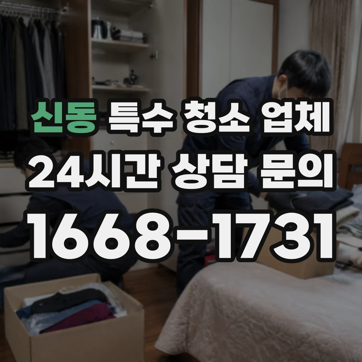 신동 특수 청소 업체