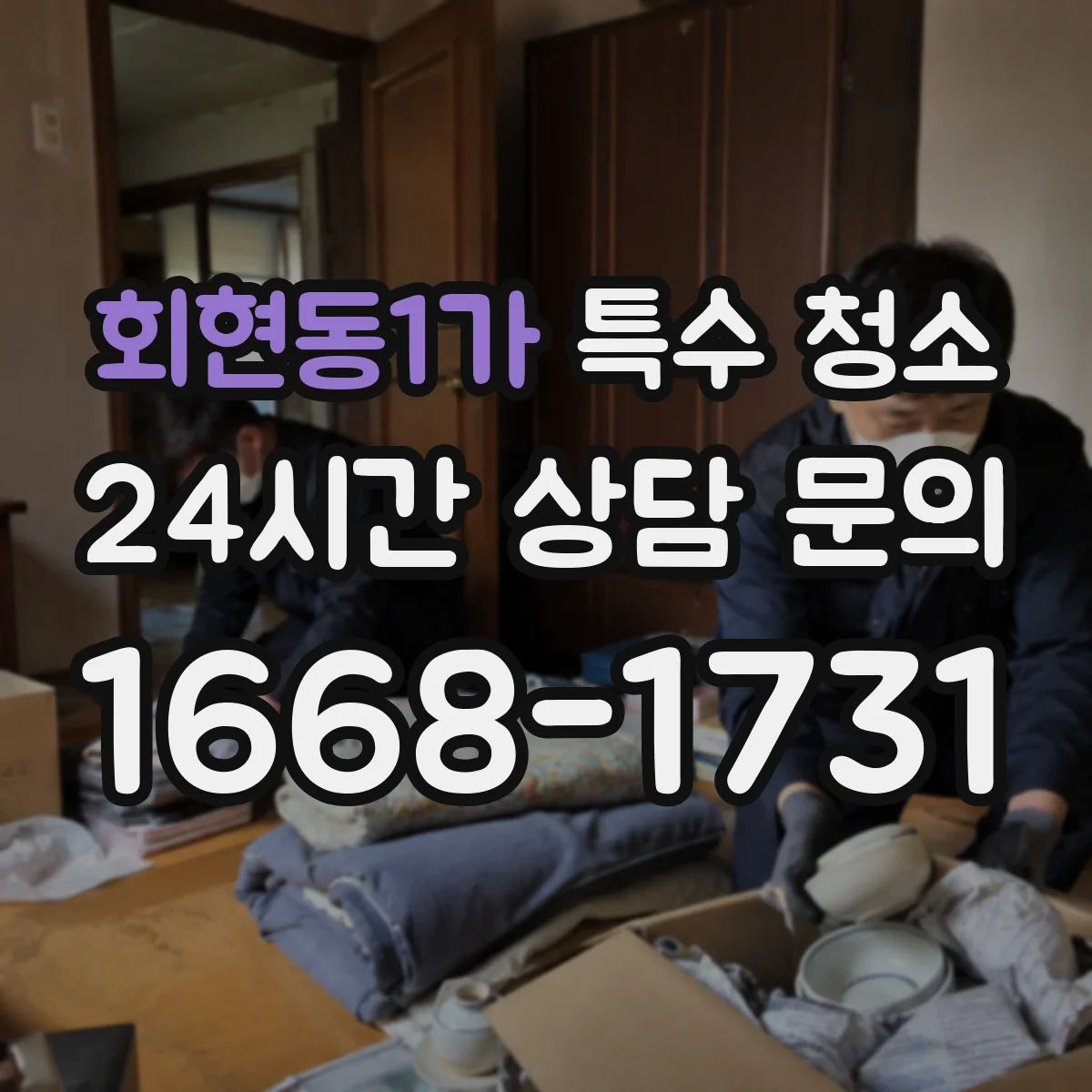 회현동1가 특수 청소
