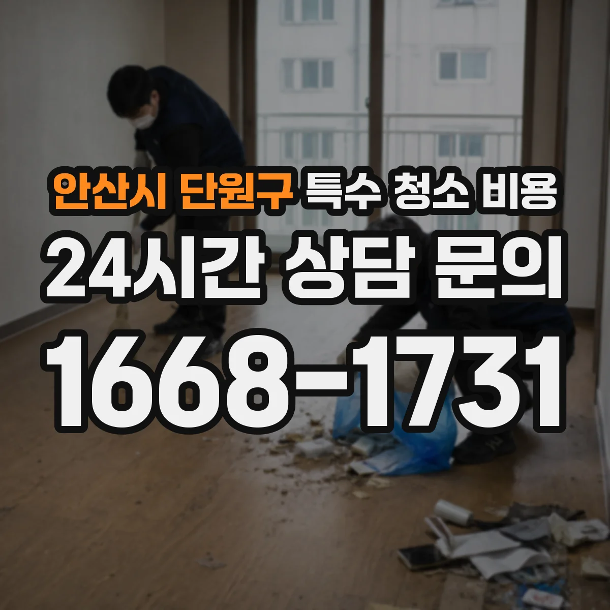 안산시 단원구 특수 청소 비용