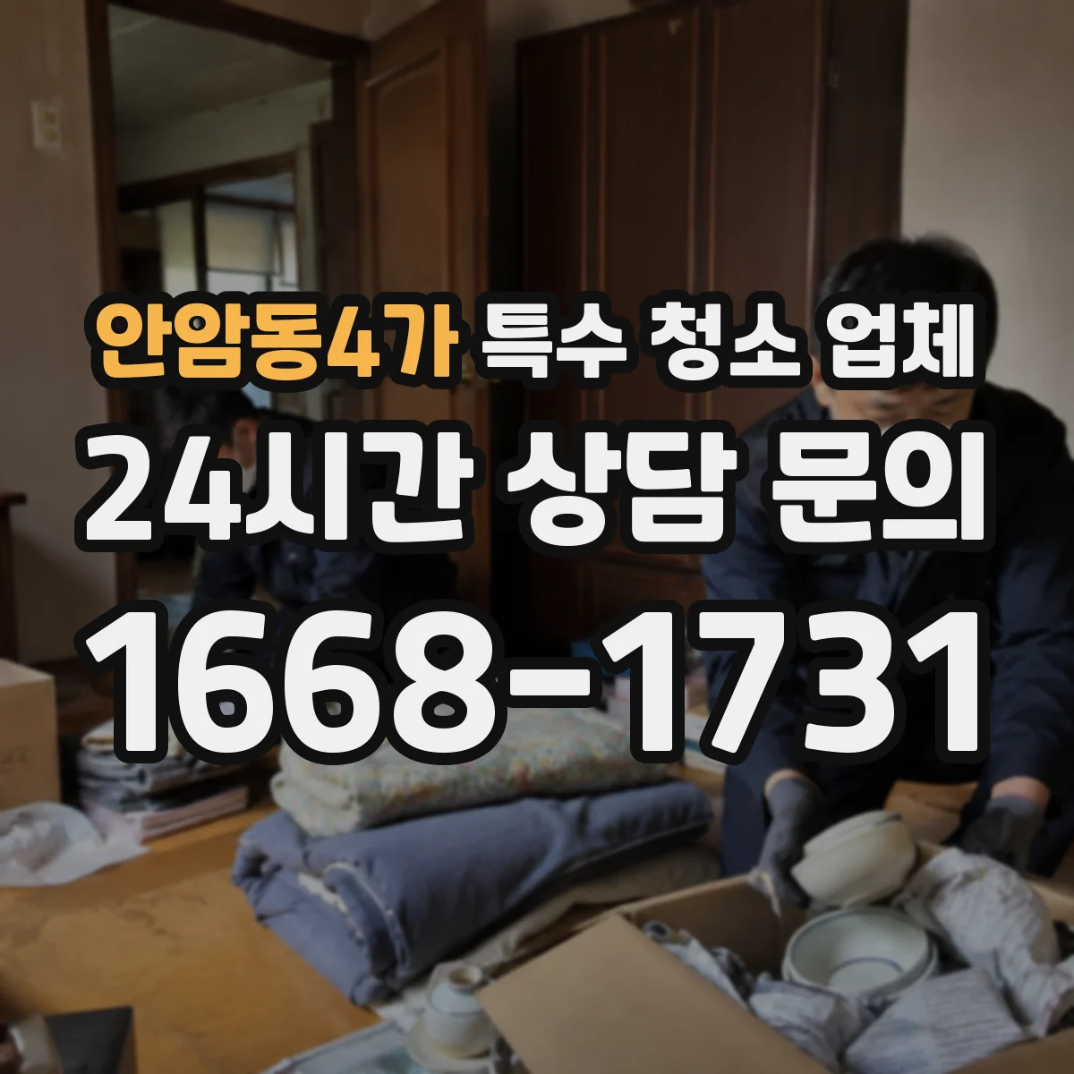 안암동4가 특수 청소 업체