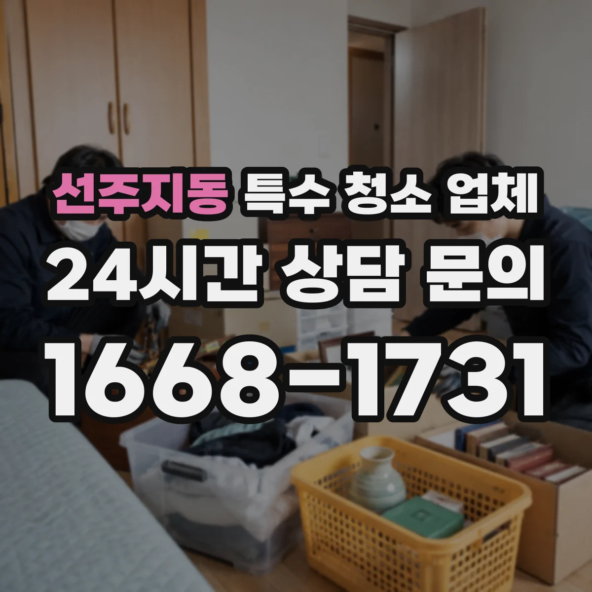 선주지동 특수 청소 업체