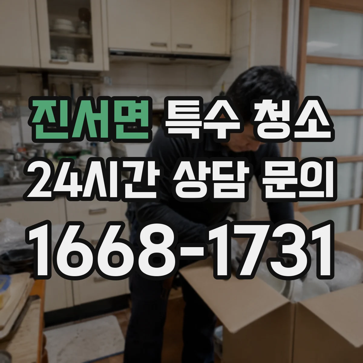 진서면 특수 청소