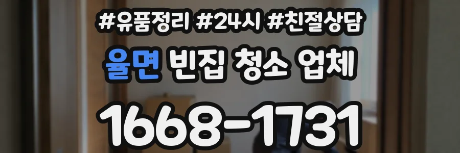 율면 빈집 청소 업체