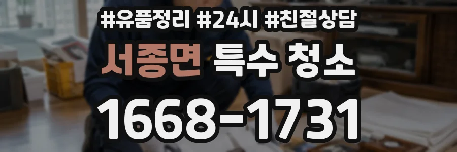 서종면 특수 청소