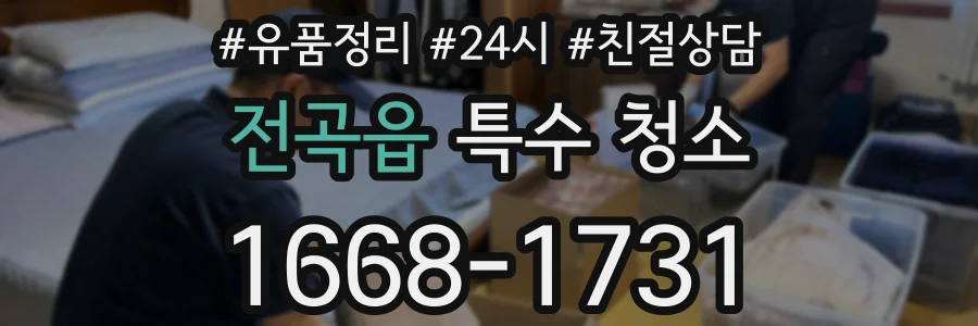 전곡읍 특수 청소