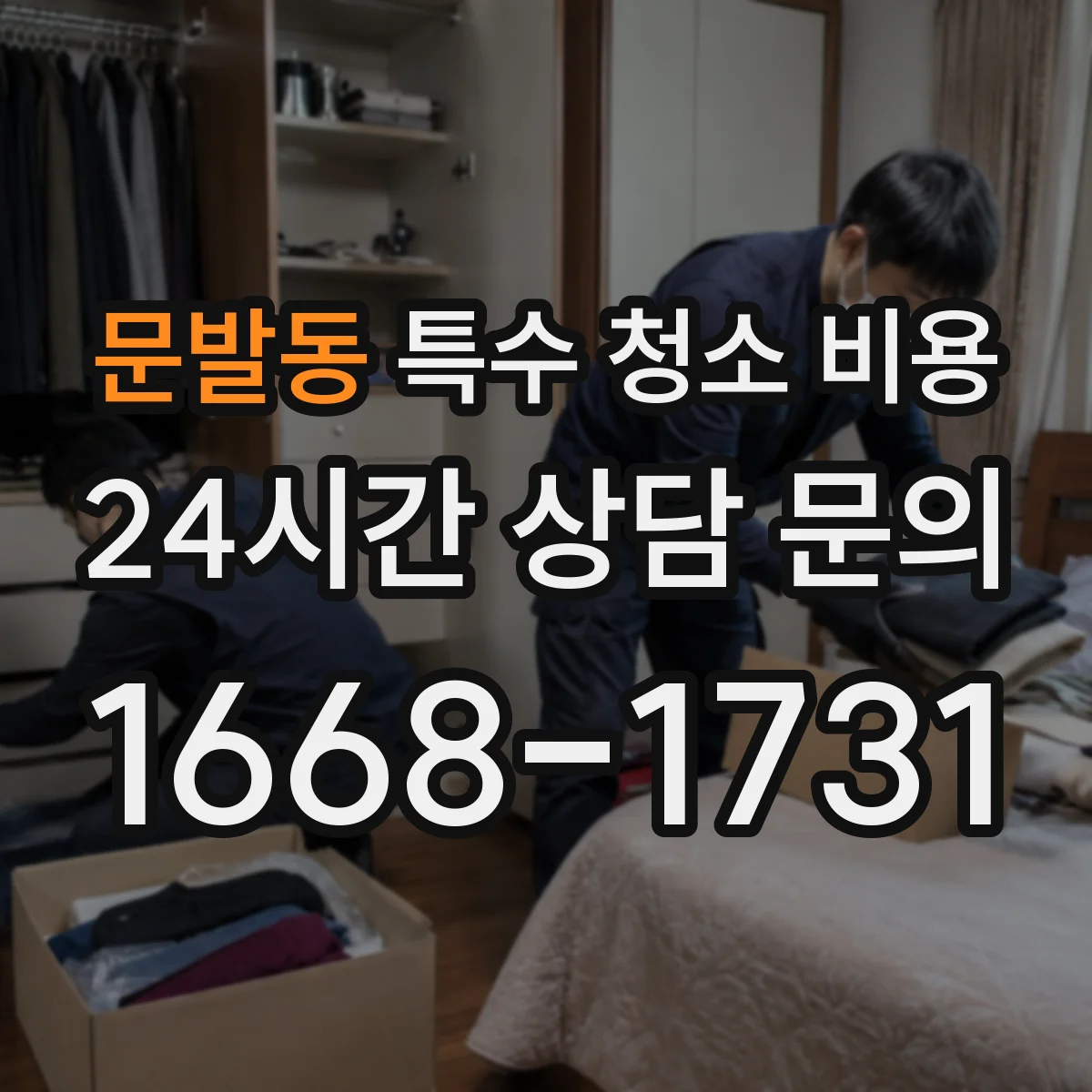 문발동 특수 청소 비용