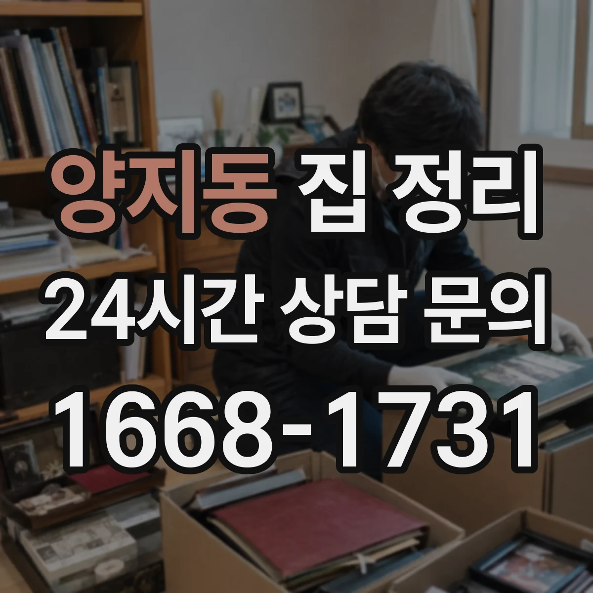 양지동 집 정리