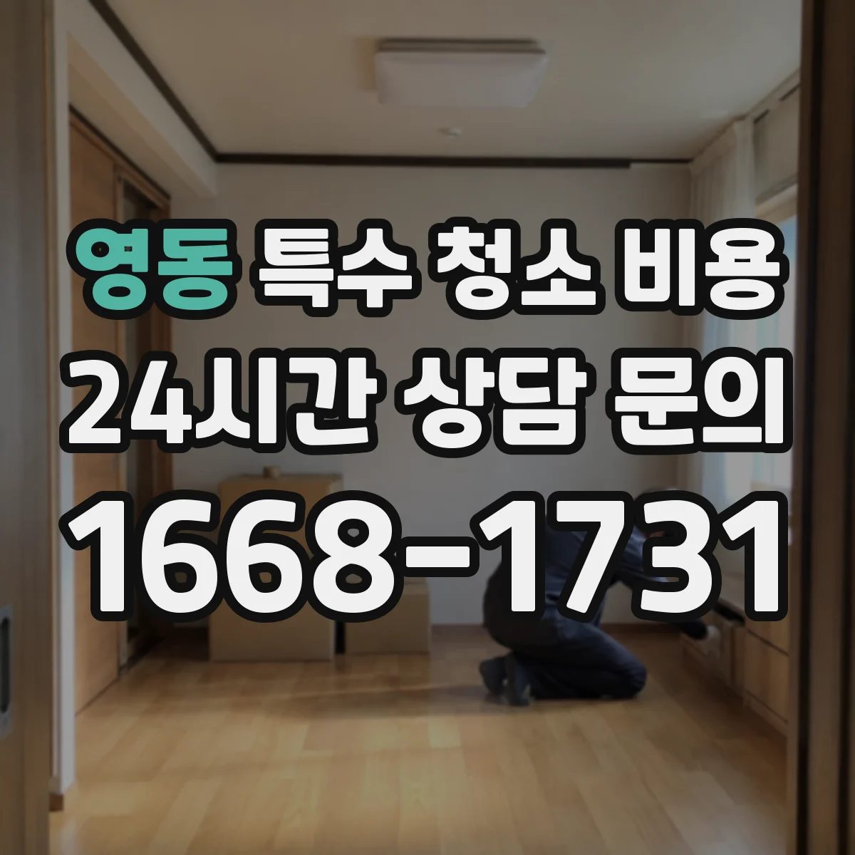 영동 특수 청소 비용