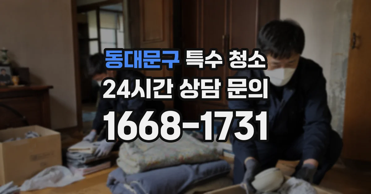 동대문구 특수 청소