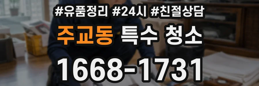 주교동 특수 청소