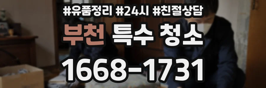부천 특수 청소