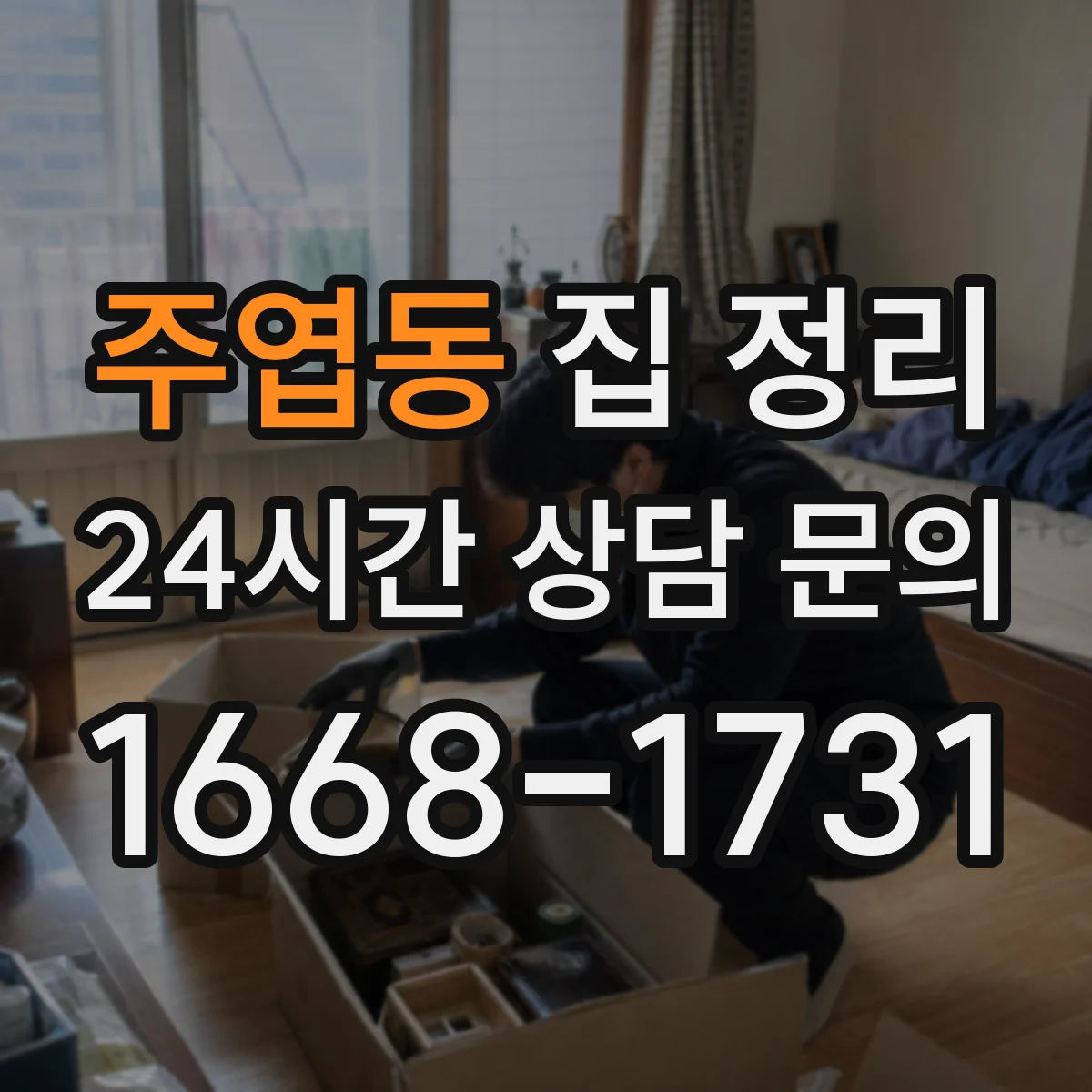 주엽동 집 정리