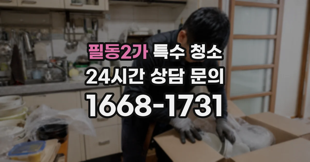 필동2가 특수 청소