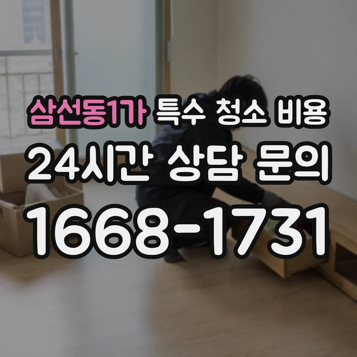 삼선동1가 특수 청소 비용
