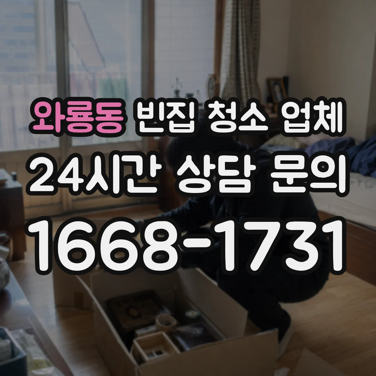 와룡동 빈집 청소 업체