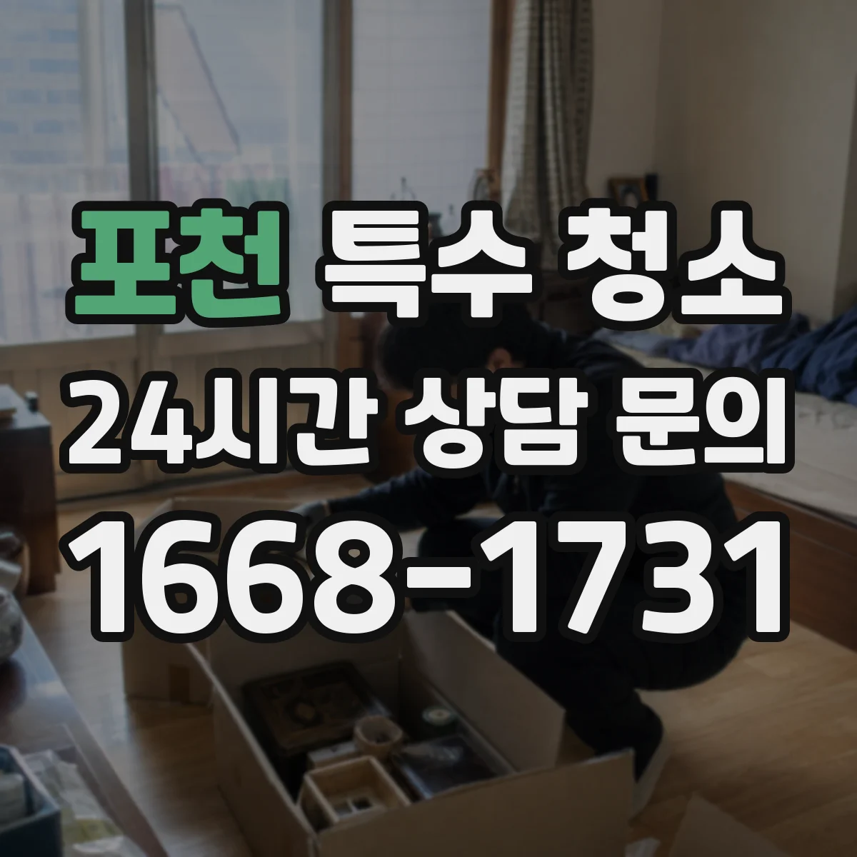 포천 특수 청소 유해물 제거 전 현장 조사와 작업 범위