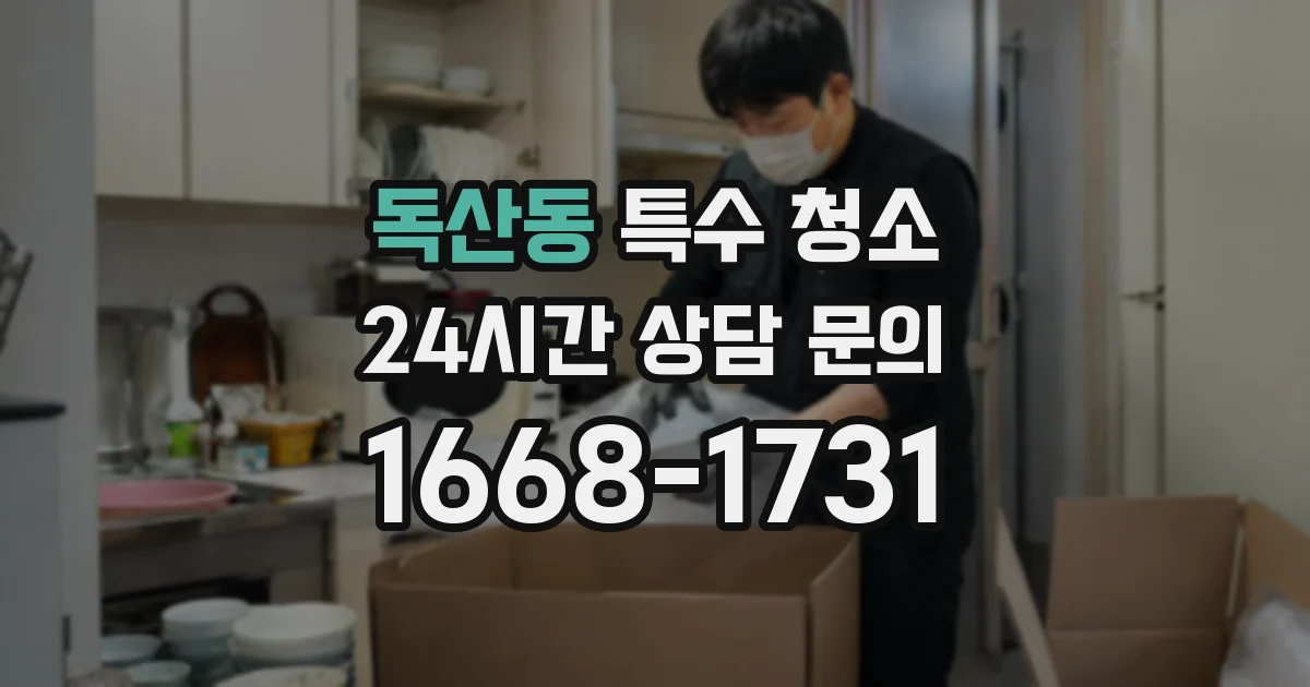 독산동 특수 청소