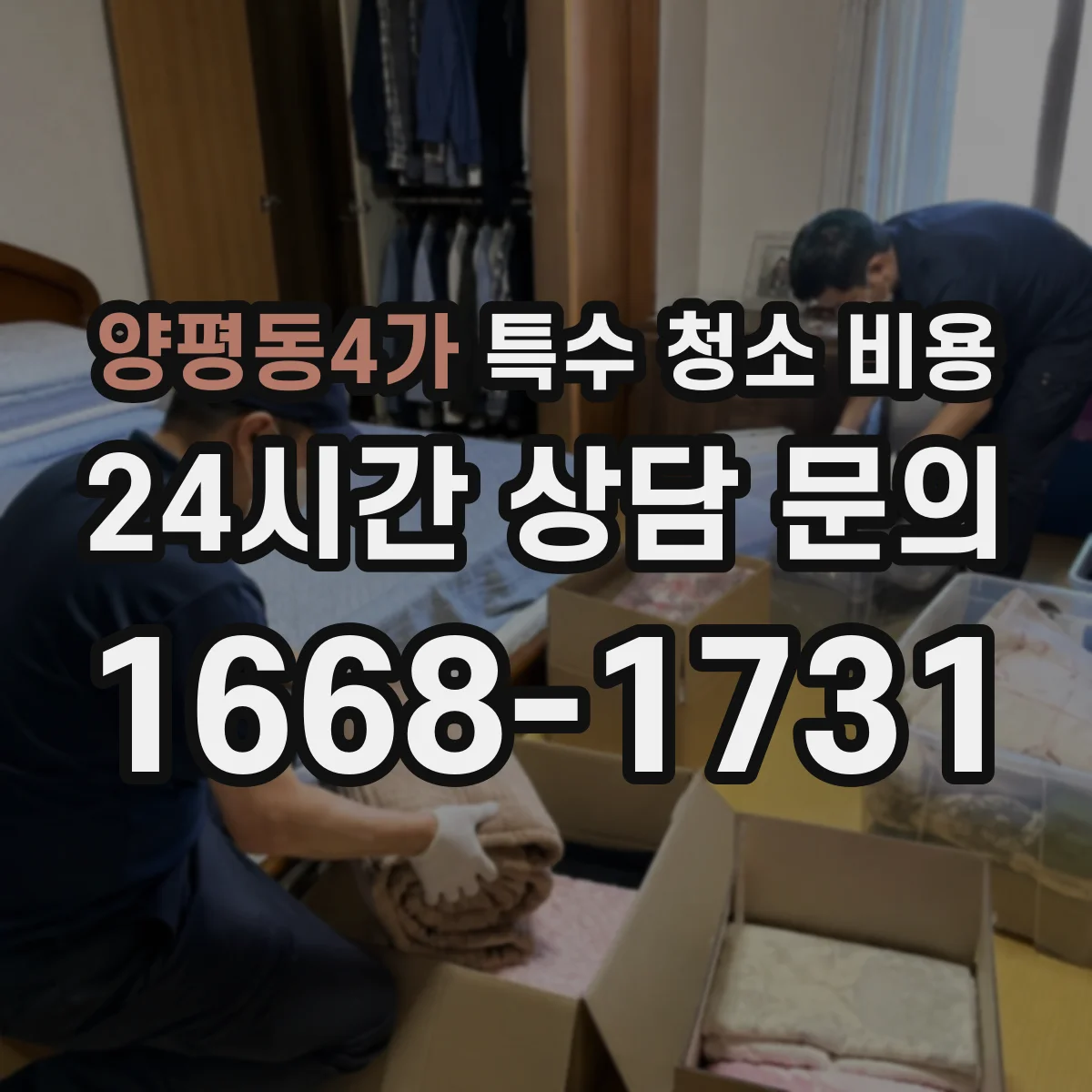 양평동4가 특수 청소 비용