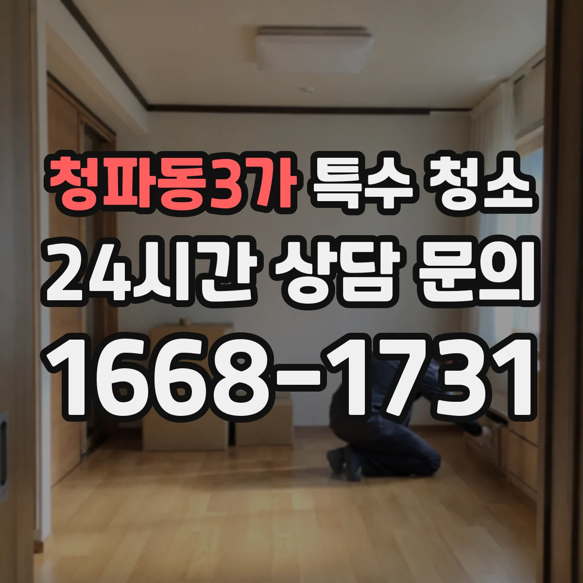 청파동3가 특수 청소