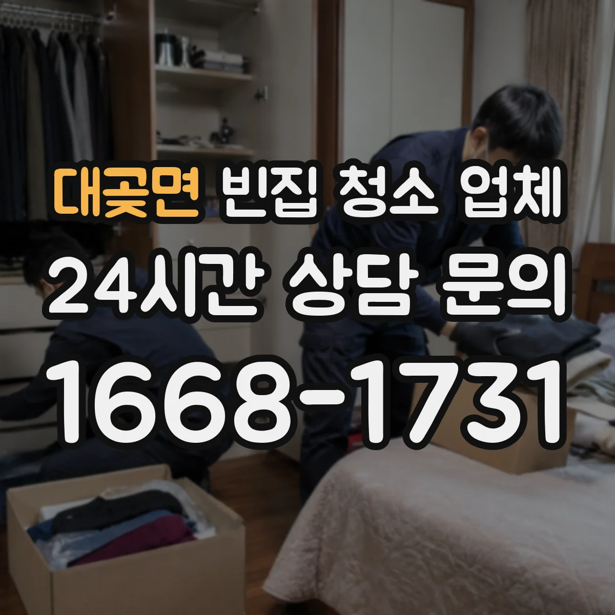 대곶면 빈집 청소 업체