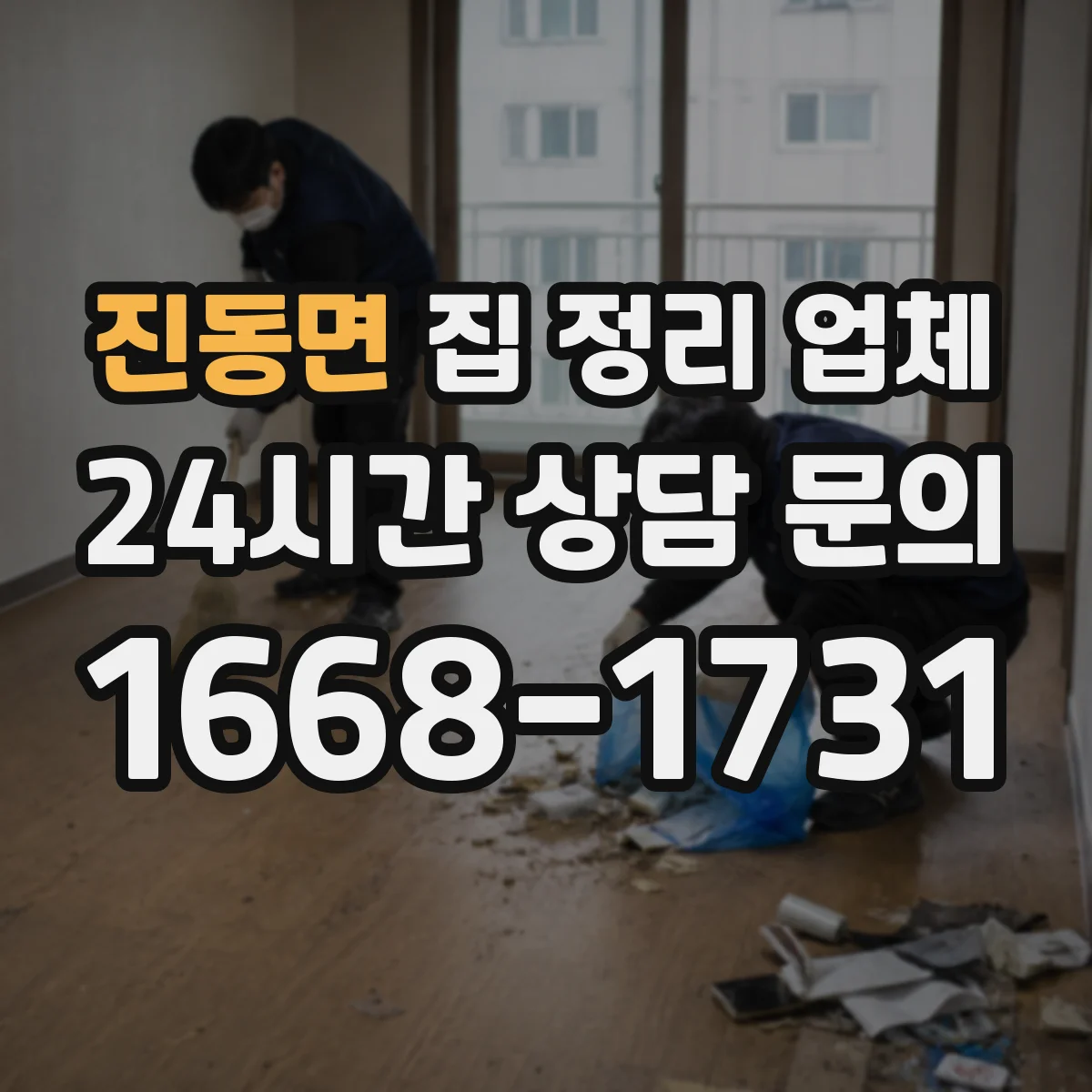 진동면 집 정리 업체