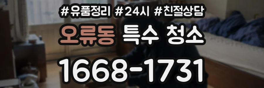 오류동 특수 청소
