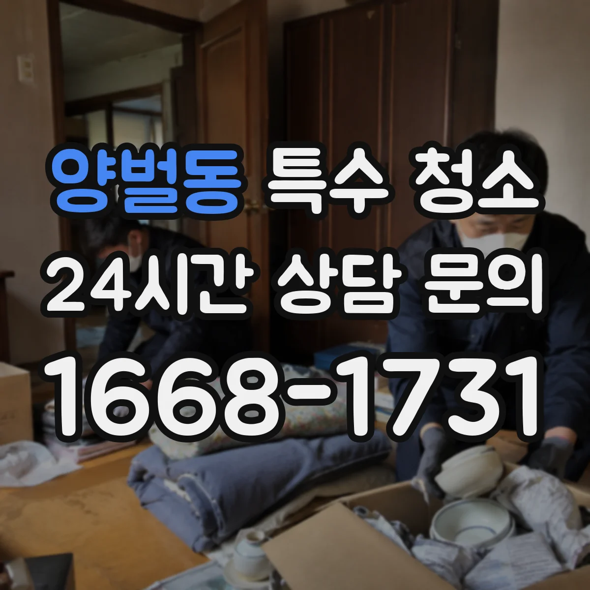 양벌동 특수 청소