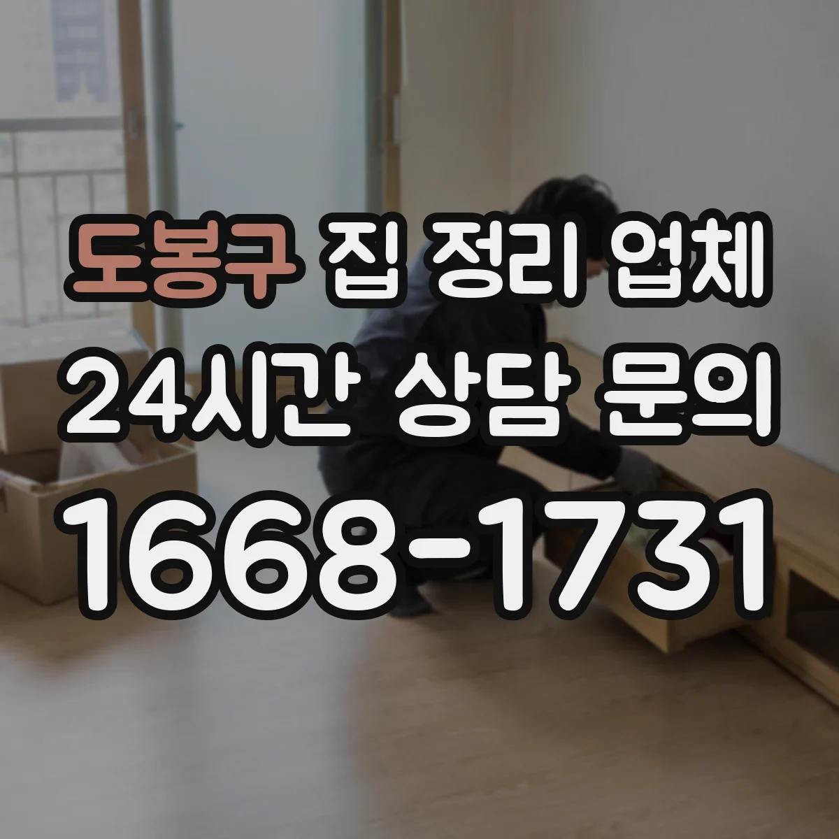 도봉구 집 정리 업체