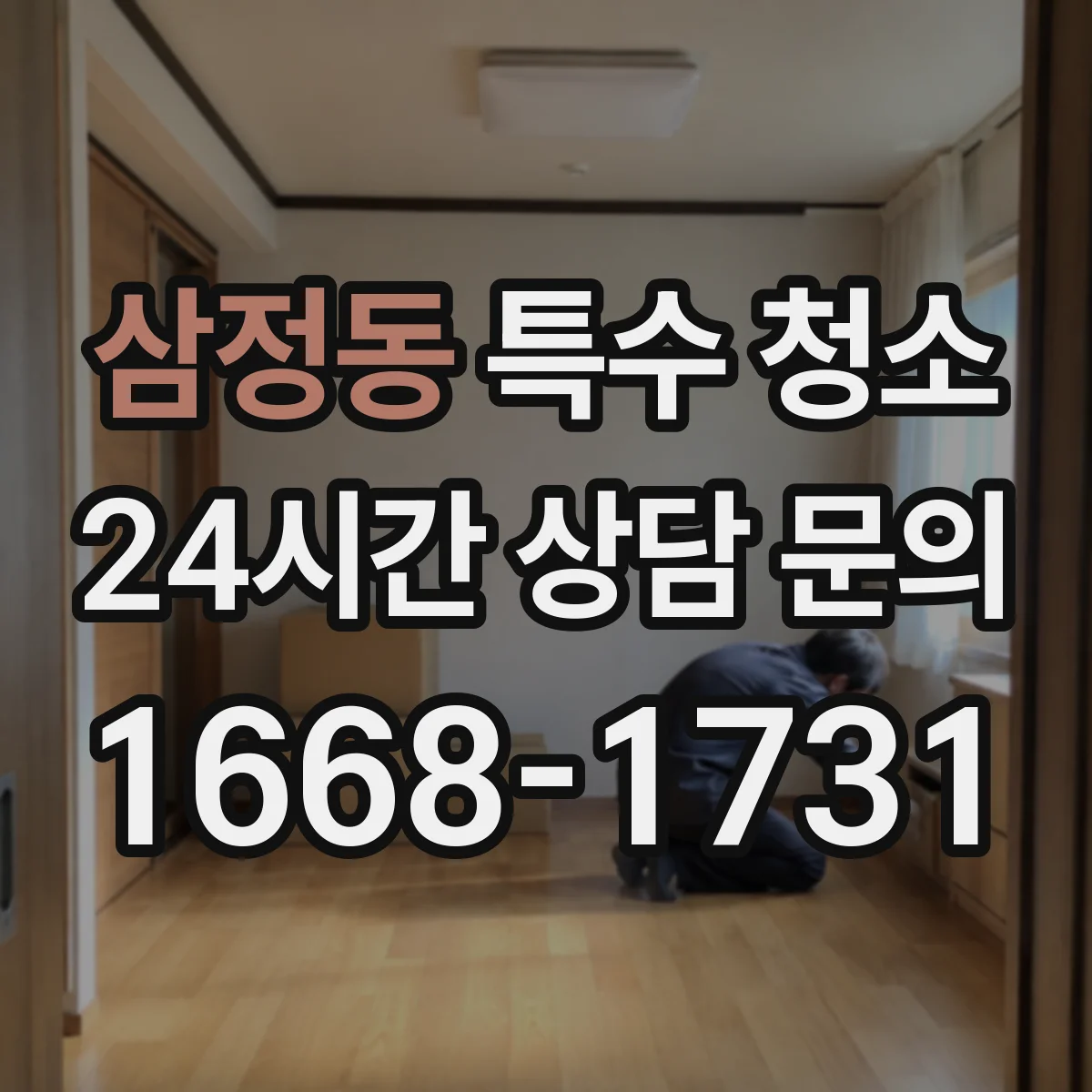 삼정동 특수 청소