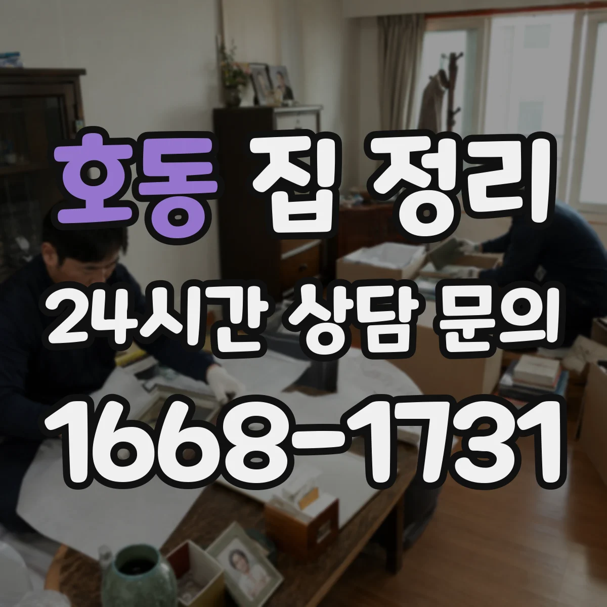 호동 집 정리