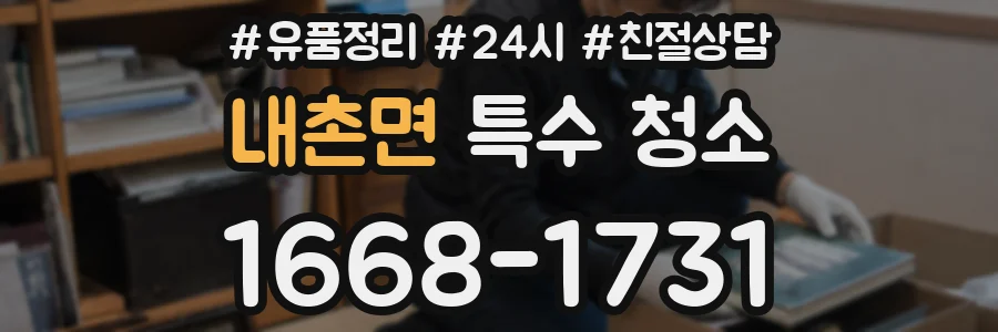 내촌면 특수 청소