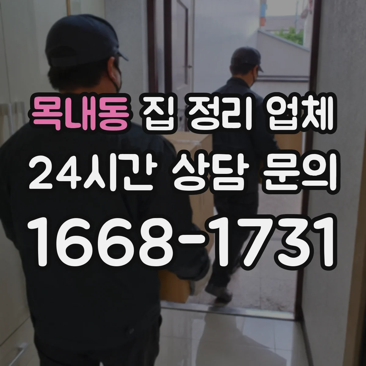 목내동 집 정리 업체